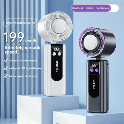 Climatiseur, mini ventilateurs a main, air frais. Lenovo