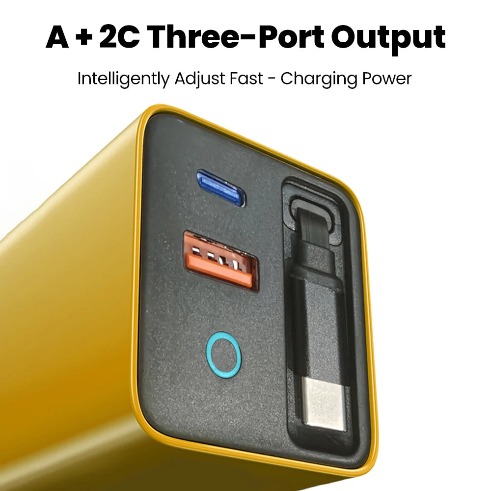 80W USB Charger Retractable Type-C MainResell